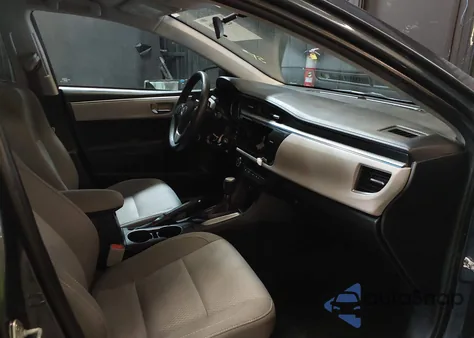 2016 Toyota Corolla Le из США, поврежденный, VIN 2T1BURHE9GC565364